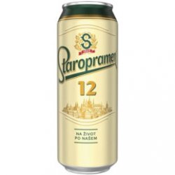 Staropramen 12 Exportni Lezak Pale Lager 500ml - Pivana CZ