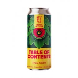 Browar Artezan Table of Contents
