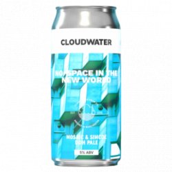 Cloudwater Cloudwater - No-Space in the New World - 5% - 44cl - Can - La Mise en Bière