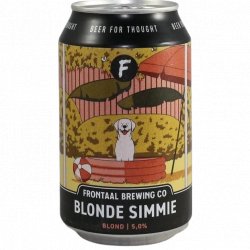 Frontaal Brewing Co. Blonde Simmie