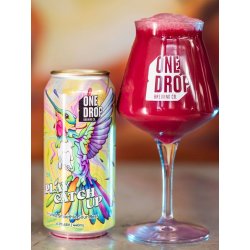 One Drop - Play Catch Up Cherry  Blackcurrant, Raspberry Coulis,  Vanilla Custard Fruited Sour 6.3% - Prost Bottle Shop