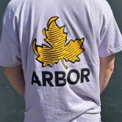 Arbor Logo Tee (Orchid) - Arbor