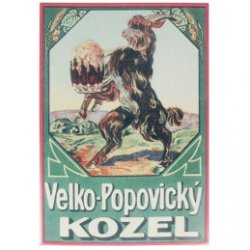 Metal Sign Kozel Retro Goat - Pivana CZ