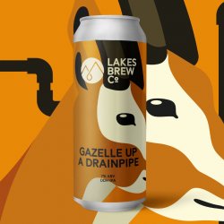 Lakes Brew Co, Gazelle Up A Drainpipe, DDH IPA, 7.0%, 440ml - The Epicurean