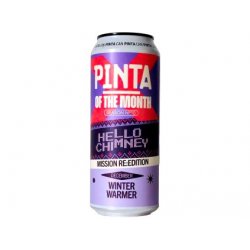 PINTA - OF THE MONTH - December 2024 - Hello Chimney 0,5l can 7,5% alc. - Beer Butik