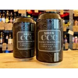 Siren Craft Brew Dark Chocolate Caribbean Chocolate Cake