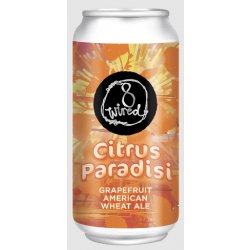 8 Wired Citrus Paradisi Grapefruit American Wheat Ale 440ml - The Beer Cellar