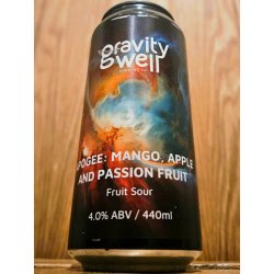 Gravity Well Brewing Co Apogee: Mango, Apple & Passion Fruit