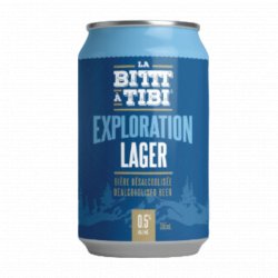 La Bittt à Tibi - Exploration Lager - UpsideDrinks