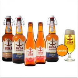 Kit 5 cervejas Imigração + Taça - CervejaBox