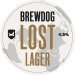BrewDog Lost Lager 30L Keg 
