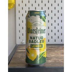 Warsteiner Naturradler Zitrone / Lemon
