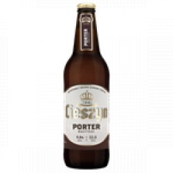 Browar Zamkowy Cieszyn: Porter Bałtycki - butelka 500 ml - Piwne Mosty - Stu Mostow