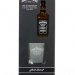Jack Daniels Mini & Tumbler Set (White Glass Text) 