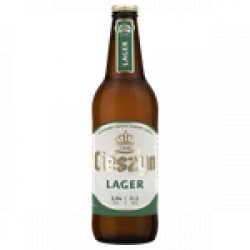 Browar Zamkowy Cieszyn: Lager - butelka 500 ml - Piwne Mosty - Stu Mostow