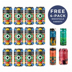 Collective Arts - Emerald Stout 12 Pack + FREE 4-Pack Mocktails - UpsideDrinks