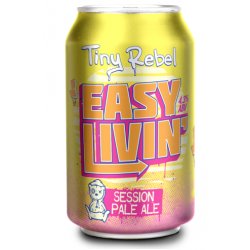 Tiny Rebel- Easy Livin Pale Ale 4.3% ABV 330ml Can - Martins Off Licence