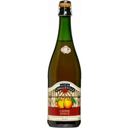 Duché de Longueville- Cidre Doux 2% ABV 750ml Bottle - Martins Off Licence