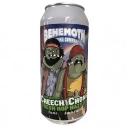 Behemoth Cheech and Chong Fresh Hop Hazy IPA 2024 440ml - The Beer Cellar