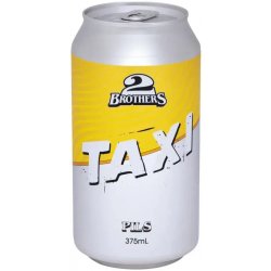 2 Brothers Taxi Pilsner 375ml  Barrel & Batch - Barrel & Batch