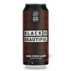 Nickel Brook Black Is Beautiful Dark Czech Lager - Beer Republic