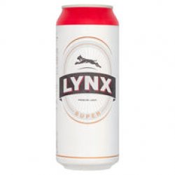 Lynx Super Premium Lager 24x500ml Cans PM £2.25 - 365Drinks