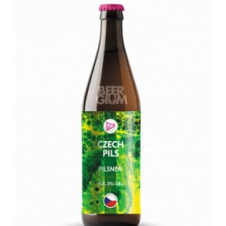 EUROBOX Czech Rep. - Funky Fluid Czech Pils 50cl BBF 30-04-22 - Beergium