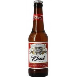 BUDWEISER Blonde Etats-Unis 5° 33 cl  - Sourire Des Saveurs