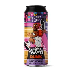 Funky Fluid Game Over: Dunk
