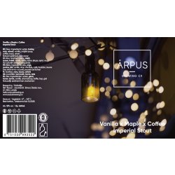 Ārpus Vanilla x Maple x Coffee Imperial Stout - Ārpus Brewing