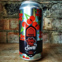 Vault City Fizzy Cherries Sweet Shop Sour 4.7% (440ml) - Caps and Taps