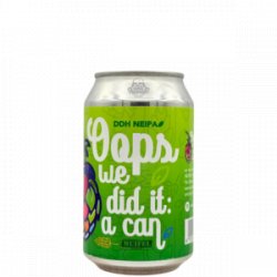Muifelbrouwerij Oops We Did It: A Can