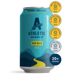 Athletic Run Wild IPA - The Alcohol Free Drinks Company