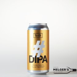 To Øl  # DIPA Double India Pale Ale Blik 44cl - Melgers