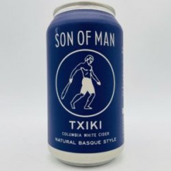 Son of Man Txiki Basque Columbia White Cider Can - Bottleworks