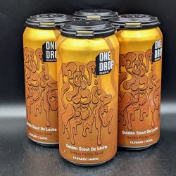 One Drop Pon Di Leche - Golden Stout Can 4pk - Saccharomyces Beer Cafe