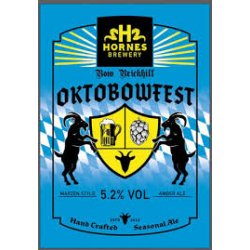 Hornes - Oktobowfest Ale - Marzen Style Amber Ale - 5.3% - 500ml Bottle - MK Biergarten