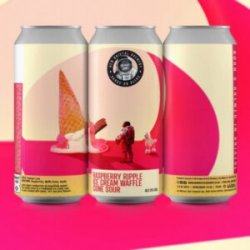 New Bristol Brewery  Raspberry Ripple Ice Cream Waffle Cone Sour - Bath Road Beers