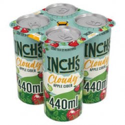 Inchs Cloudy Apple Cider 24 x 440ml Cans - 365Drinks