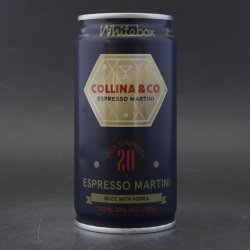 Whitebox - Collina & Co Espresso Martini - 20% (140ml) - Ghost Whale