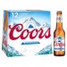 Coors Lager Beer 12 x 330ml Bottle 