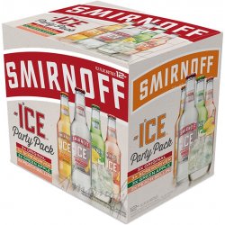 Smirnoff Ice Party Pack 12 pack 12 oz. Bottle - Outback Liquors