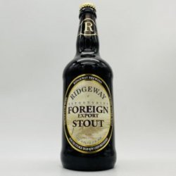 Ridgeway Foreign Export Stout 500ml - Bottleworks