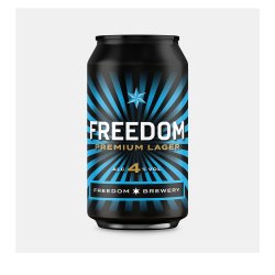 Freedom Premium Lager Cans - Freedom Brewery