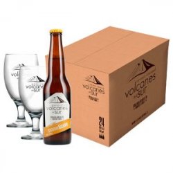 Volcanes del Sur Summer Lucuma 350 cc + 2 Copas de Regalo - Volcanes del Sur