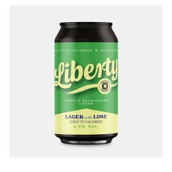 Liberty Lime Lager - Freedom Brewery