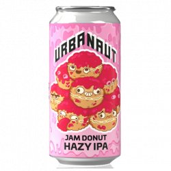 Urbanaut Jam Donut Hazy IPA 440mL - The Hamilton Beer & Wine Co