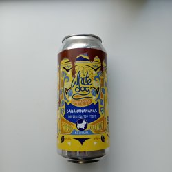 White Dog BANANANANANAS Imperial Pastry Stout - 440ml - 10,4% - GUN Speciaalbieren