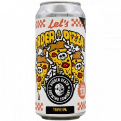 Sudden Death – Let‘s Order A Pizza (2024) - Rebel Beer Cans