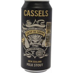 Cassels & Sons Milk Stout 440mL - The Hamilton Beer & Wine Co